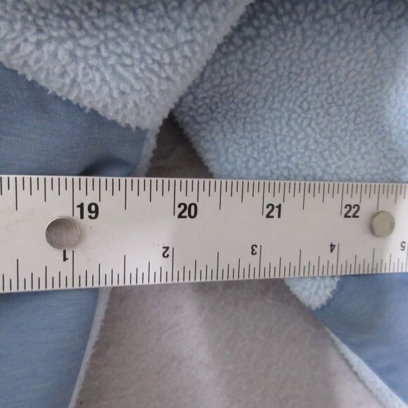 The North Face Denali Jacket Women Small‎ Blue Fleece Polartec Recycled Zipper - Picture 10 of 13